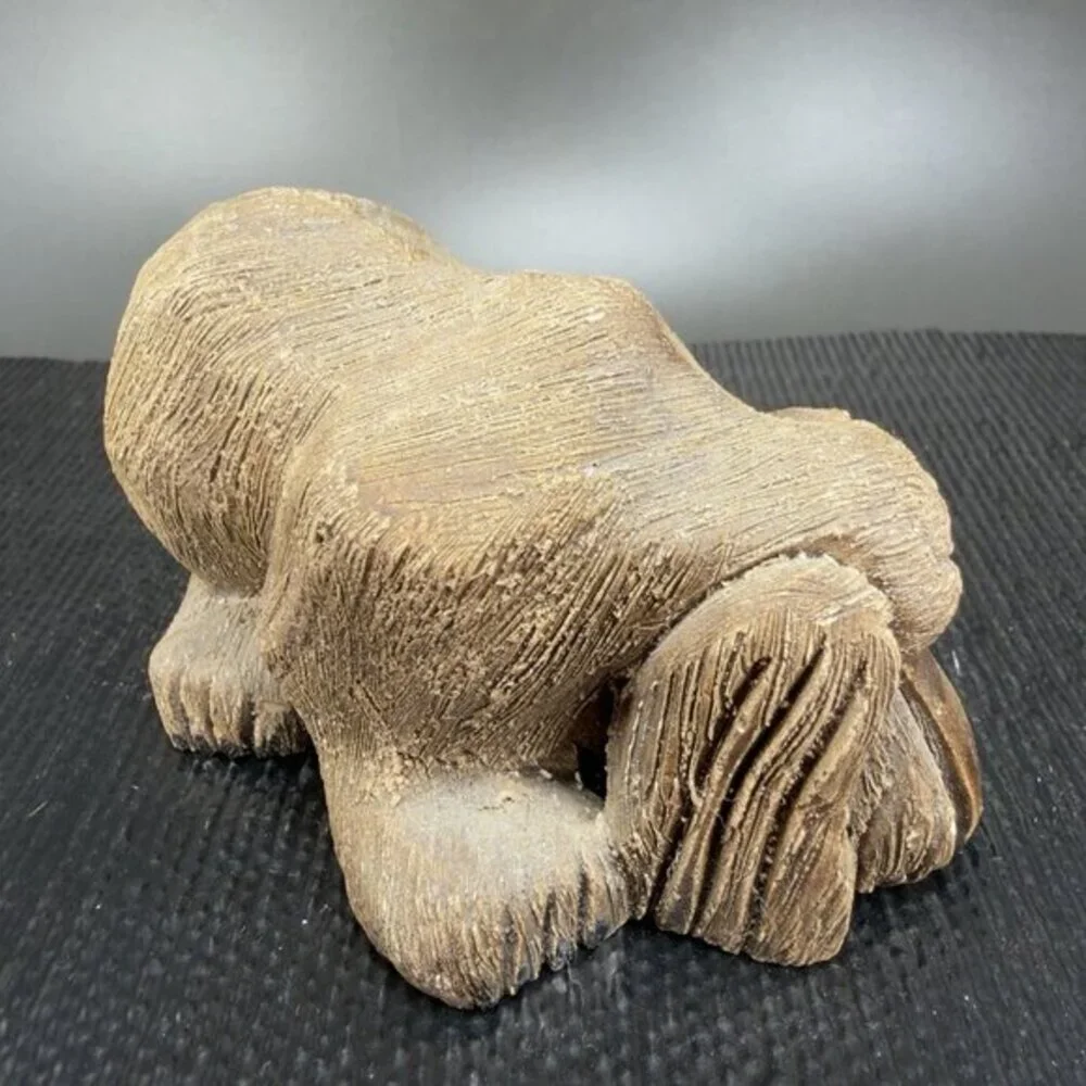 Vintage Artesania Rinconada Handmade In Uruguay Bloodhound Figurine‎ Retired VTG